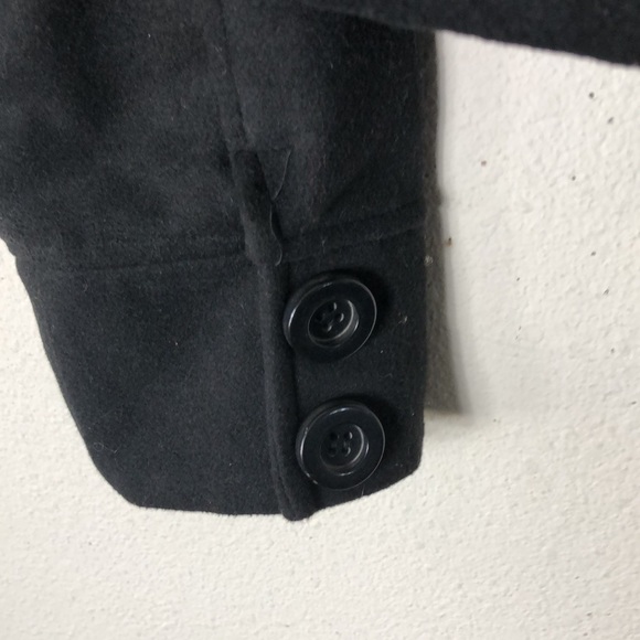 Dollhouse | BlackCropped Peacoat nwt.   M - Picture 6 of 10